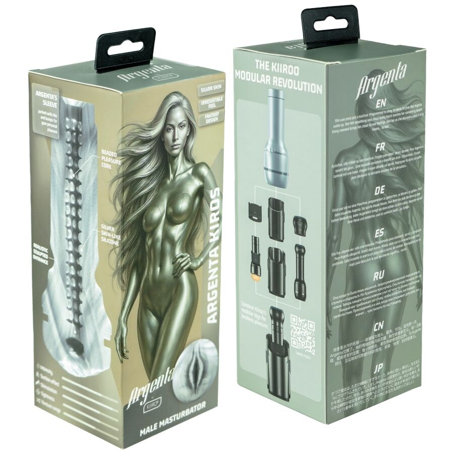 Kiiroo - Feel Argenta Kiros Masturbator Stars Collection – Male Masturbator