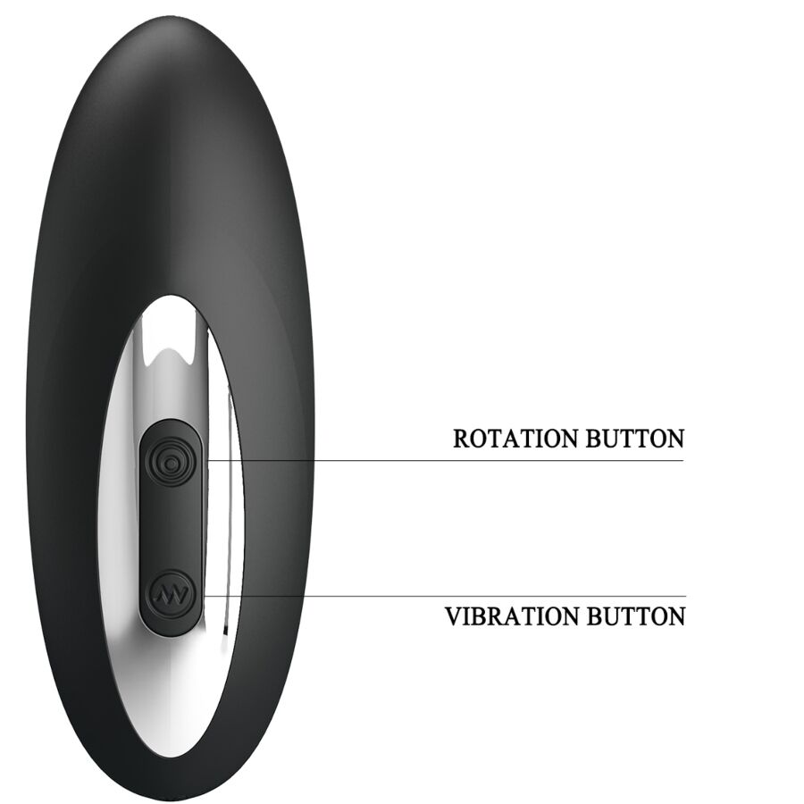 Mr Play - Prostate Massager with Rotation and Vibration – Prostate Vibrator