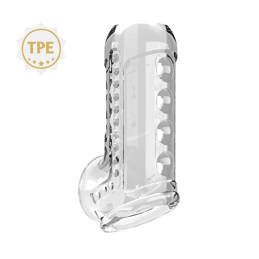 Pretty Love - Transparent Textured Penis Sheath – Penis Sleeve