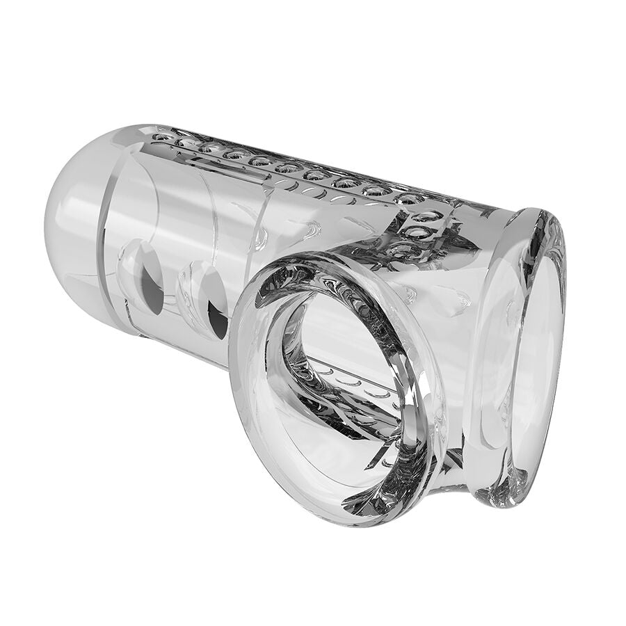 Pretty Love - Transparent Textured Penis Sheath – Penis Sleeve