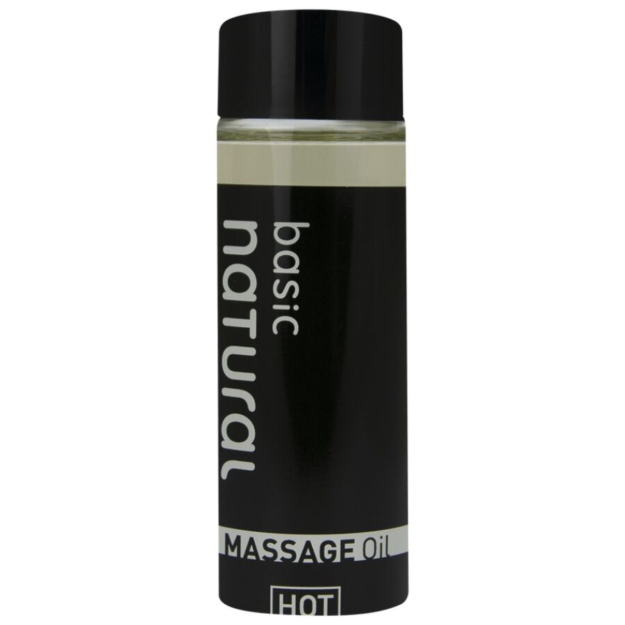 Hot - Massageoil Natural - Basic 100 ml – Lubricant