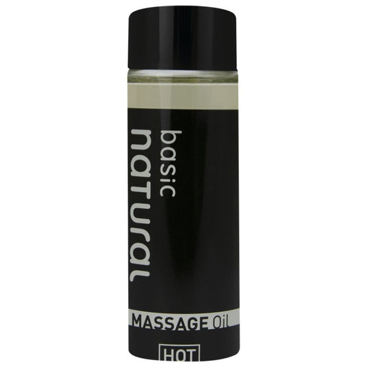 Hot - Massageoil Natural - Basic 100 ml – Lubricant