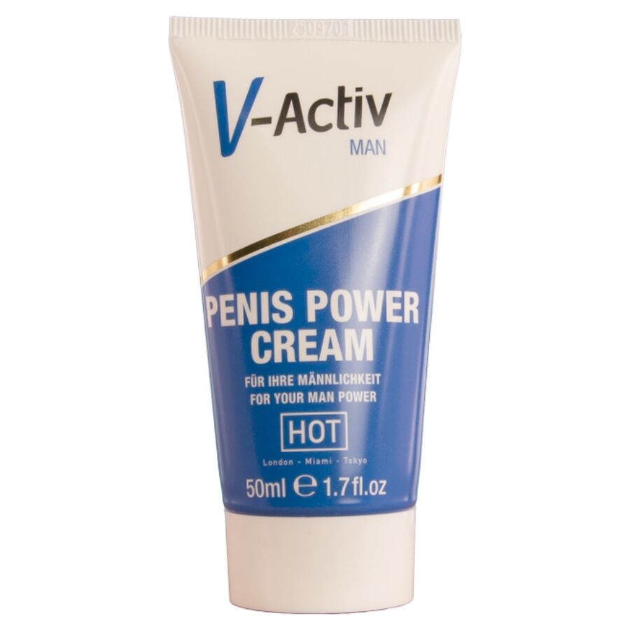 Hot - V-Activ Penis Power Cream for Men 50 ml