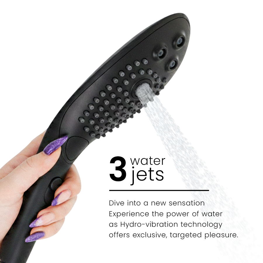 Womanizer - Wave Shower Head - Black