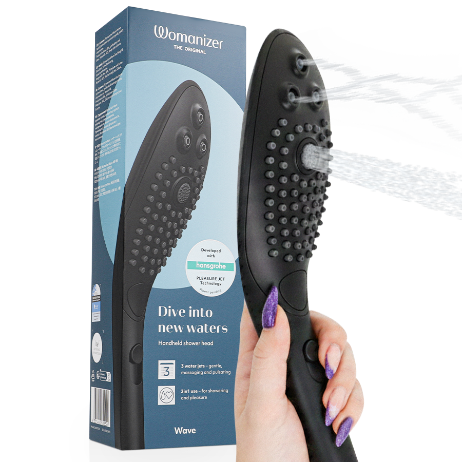 Womanizer - Wave Shower Head - Black
