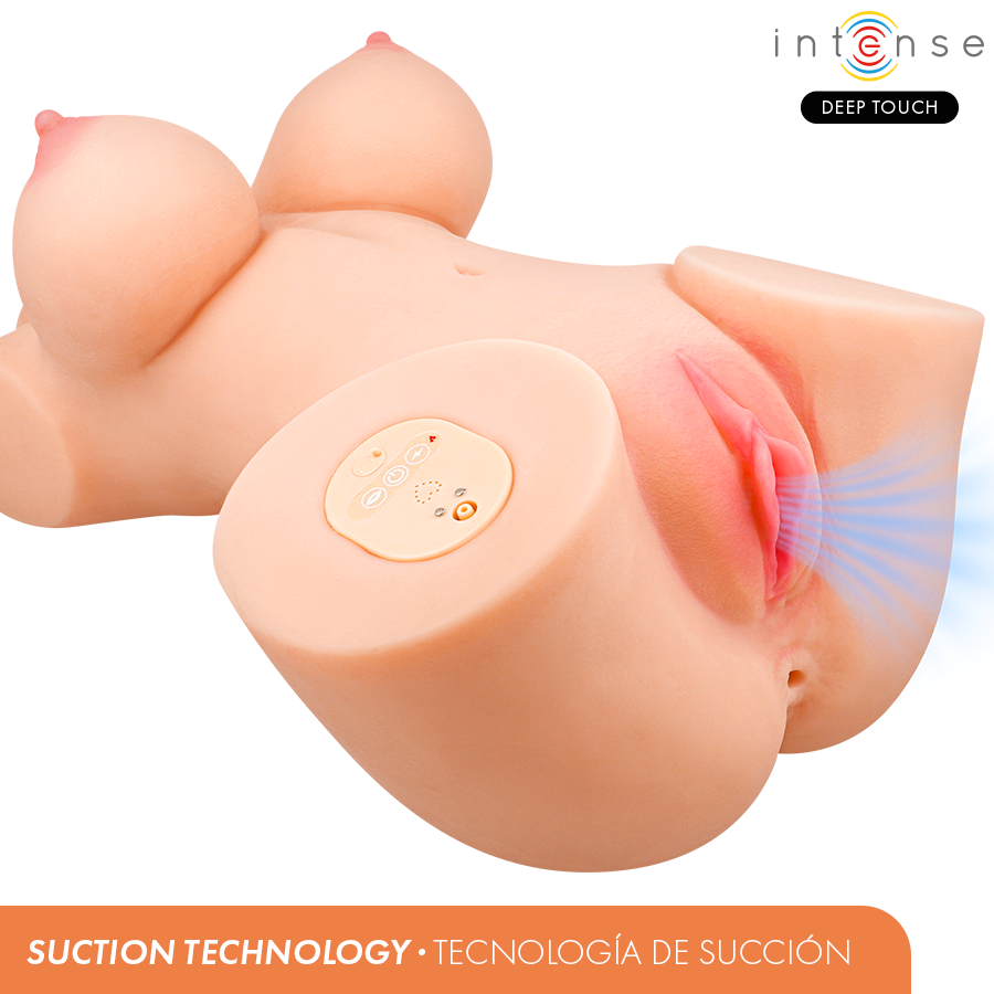 Intense Deep Touch Vero Torso Vagina with Suction, Heat & Vibration – Sex Doll