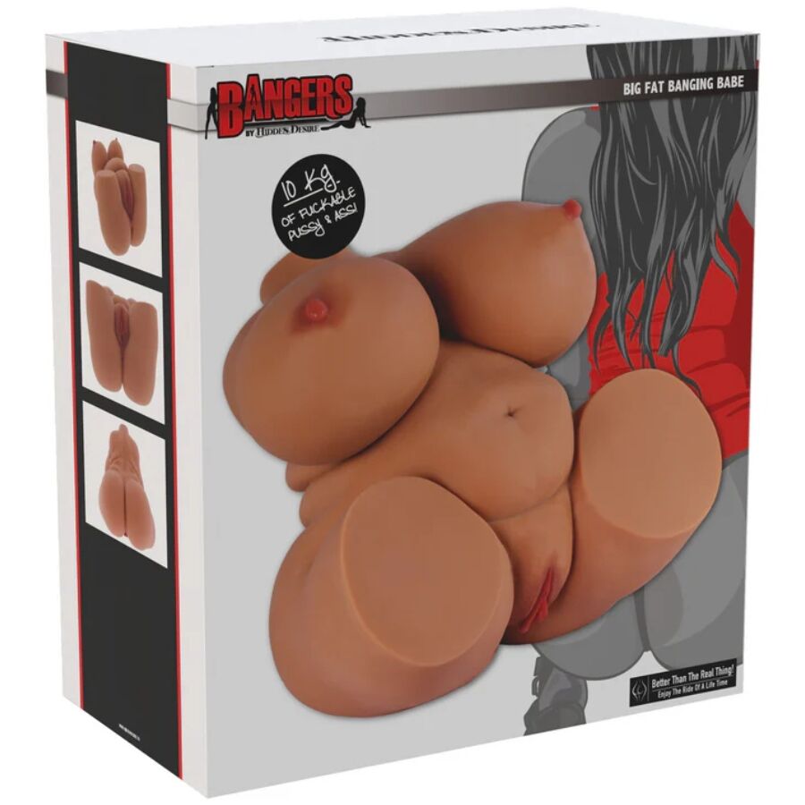 Hidden Desire - Big Fat Banging Babe Female Masturbator Torso 10 kg – Realistic Male Masturbator
