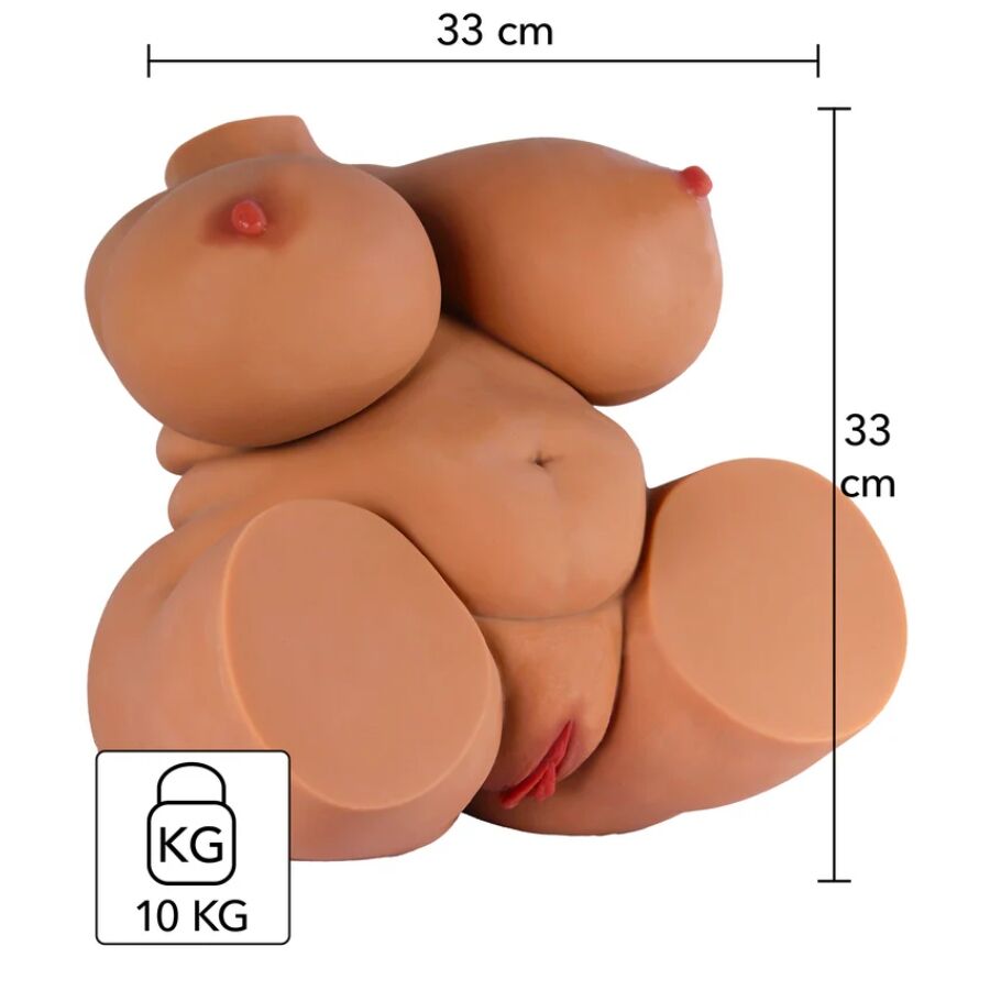 Hidden Desire - Big Fat Banging Babe Female Masturbator Torso 10 kg – Realistic Male Masturbator