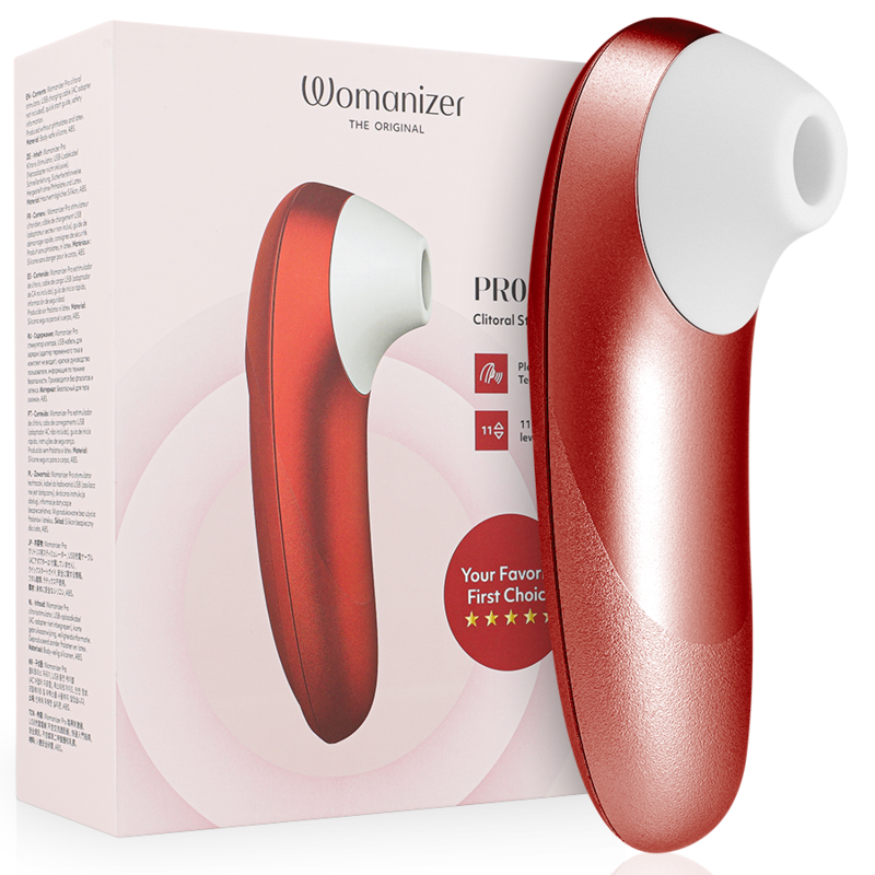 Pro Vibrant Clitoral Stimulator | Womanizer