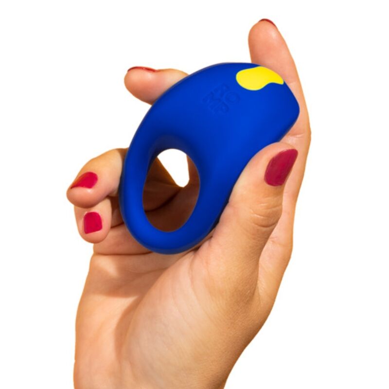 ROMP - Juke Silicone Penis Ring with Clitoral Stimulation Vibrator – Vibrating Cock Ring