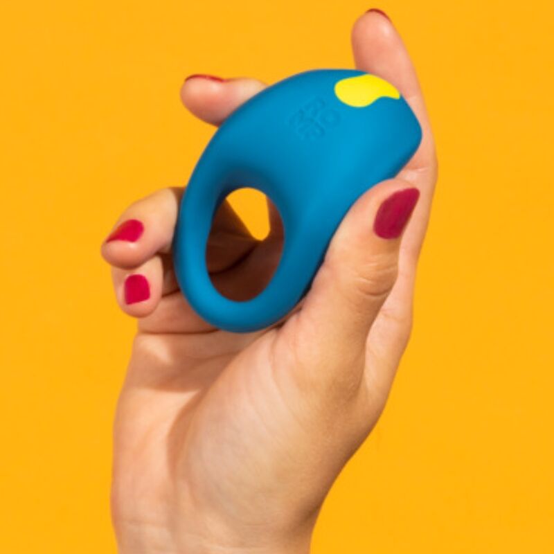 ROMP - Juke Silicone Penis Ring with Clitoral Stimulation Vibrator – Vibrating Cock Ring