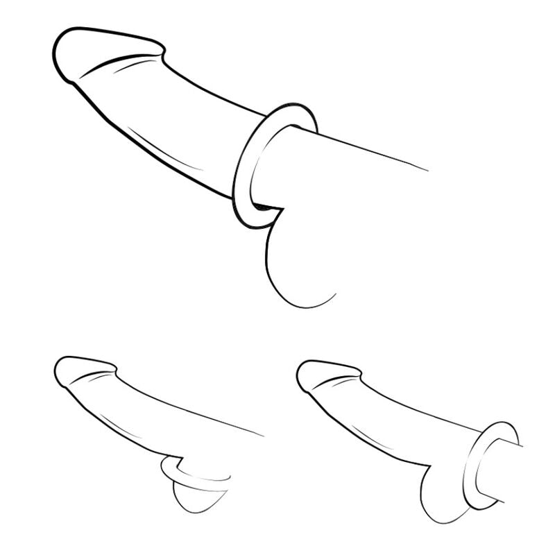 ROMP - Remix Trio Set of 3 Purple Silicone Penis Rings – Cock Ring