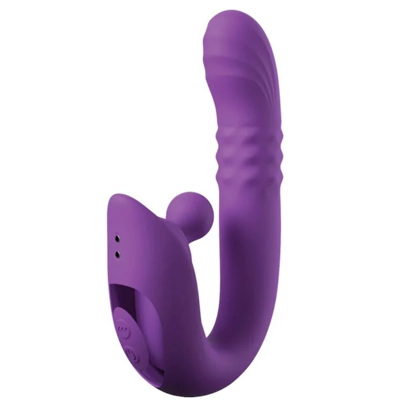HARMONI PRO PURPLE G-SPOT & CLITORAL RABBIT VIBRATOR | Fantasy For Her — Purple