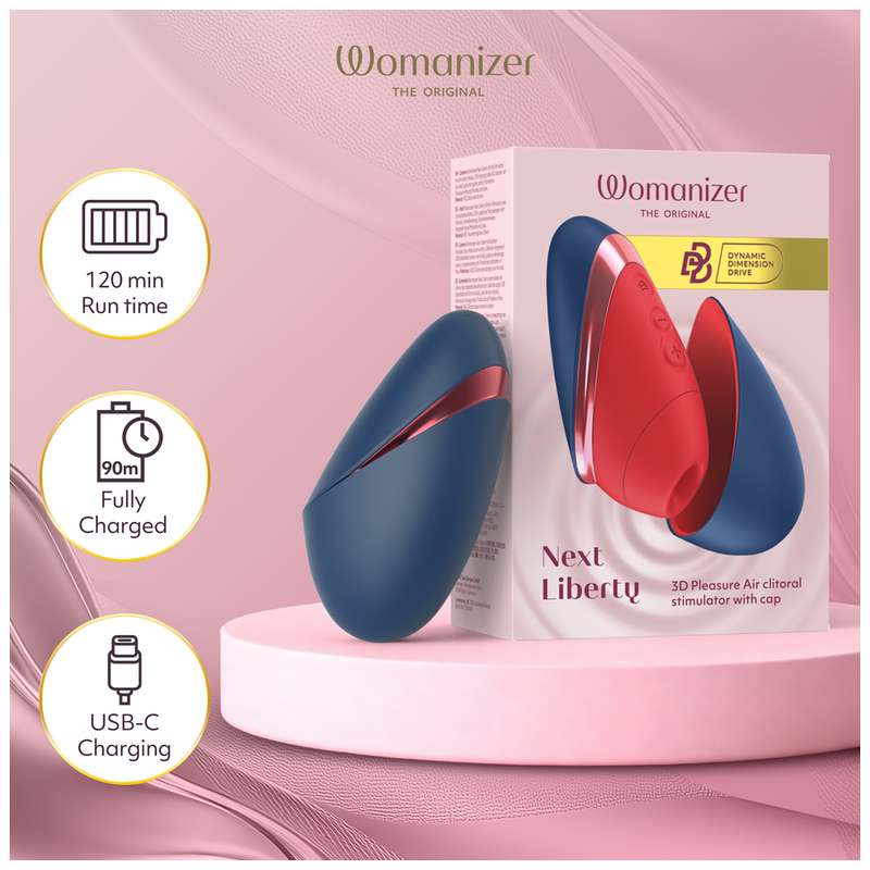 Next Liberty 3D | Womanizer — Blue/Red