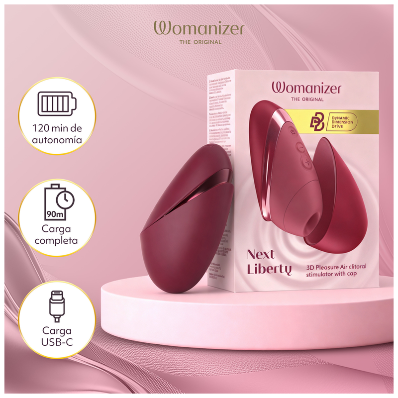 Next Liberty 3D | Womanizer — Bordeaux