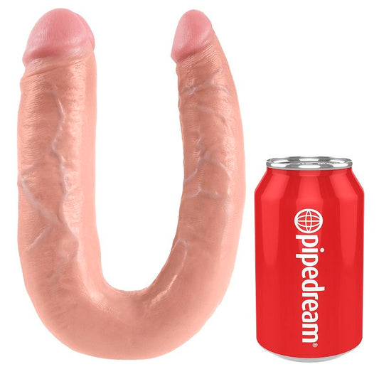 KING COCK - U - Shaped Large Double Trouble Flesh 17.8 CM