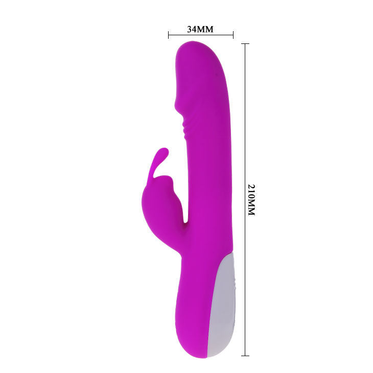 Pretty Love - Flirtation Robert Vibrator with Clitoris Stimulator – Rabbit Vibrator