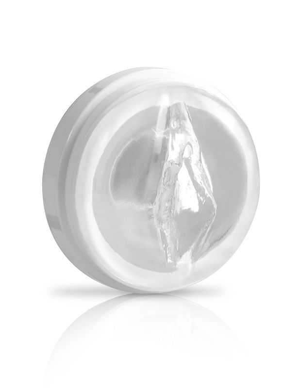 Extreme Toyz - Pdx Mega Bator USB Male Masturbator Vagina White – Rechargeable Male Masturbator