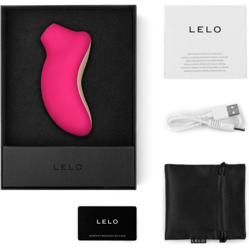 Lelo - Clitoris Stimulator Sona Cruise Fuchsia – Clitoral Suction Stimulator
