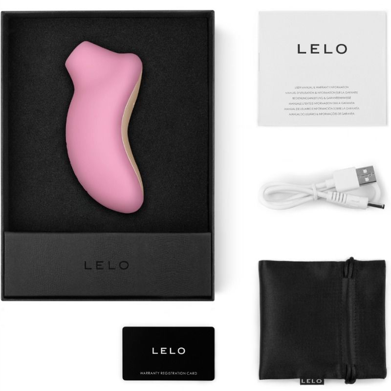 Lelo - Clitoris Stimulator Sona Pink – Clitoral Suction Stimulator