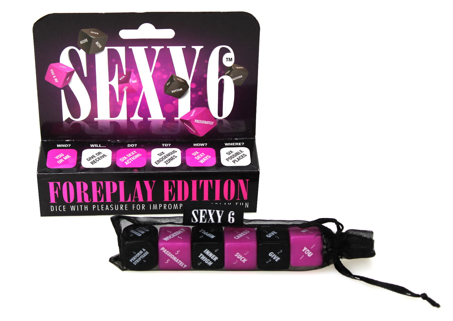 Sexy 6 Dice Foreplay Edition | Creative Conceptions