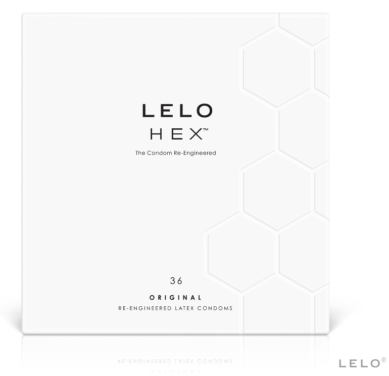 Lelo Hex Condom Box 36 Units body