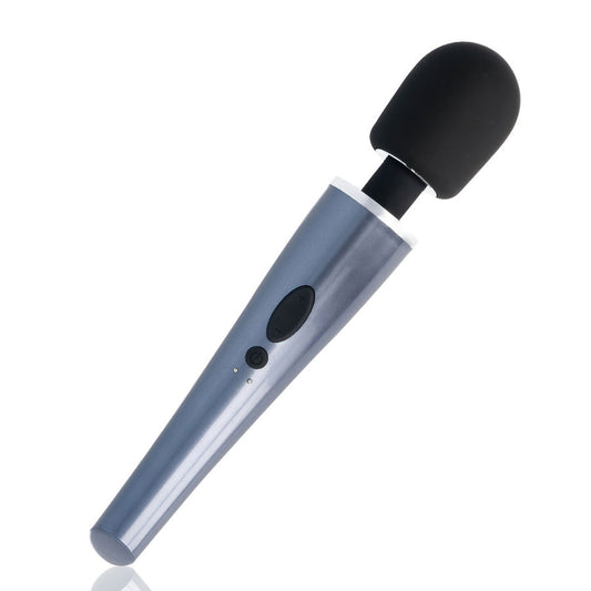 Black&Silver - Dexter Massage Wand – Wand Vibrator