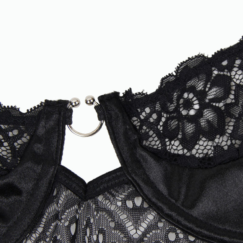 Subblime - Corset Corset and Belt Black L/XL – Lace Up Corset