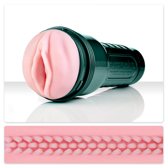 Fleshlight - Vibro-Pink Lady Touch Vagina – Bullet Vibrator