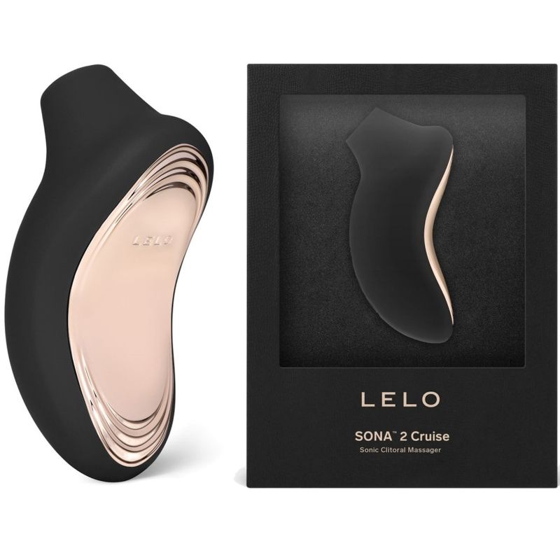 Lelo - Clitoris Stimulator Sona 2 Cruise Black – Clitoral Suction Stimulator