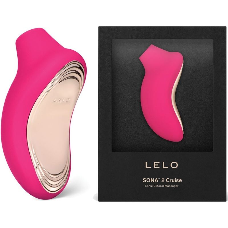 Lelo - Clitoris Stimulator Sona 2 Cruise Fuchsia – Clitoral Suction Stimulator