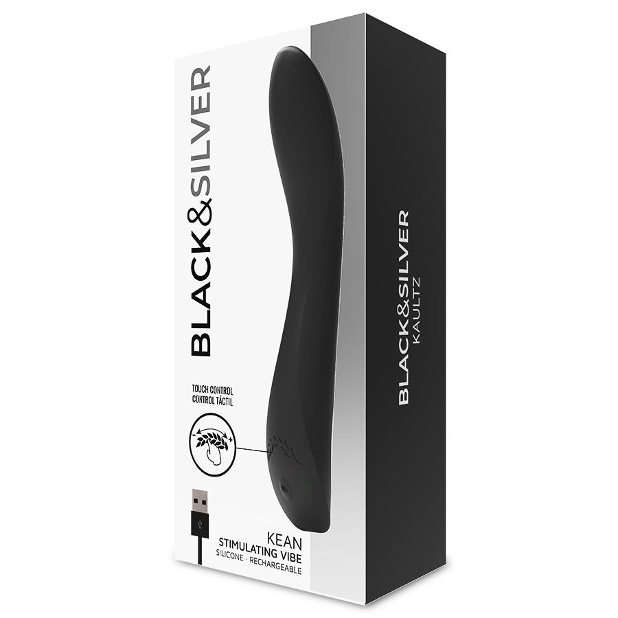 Black&Silver - Kean Vibrator Touch Control – G Spot Vibrator