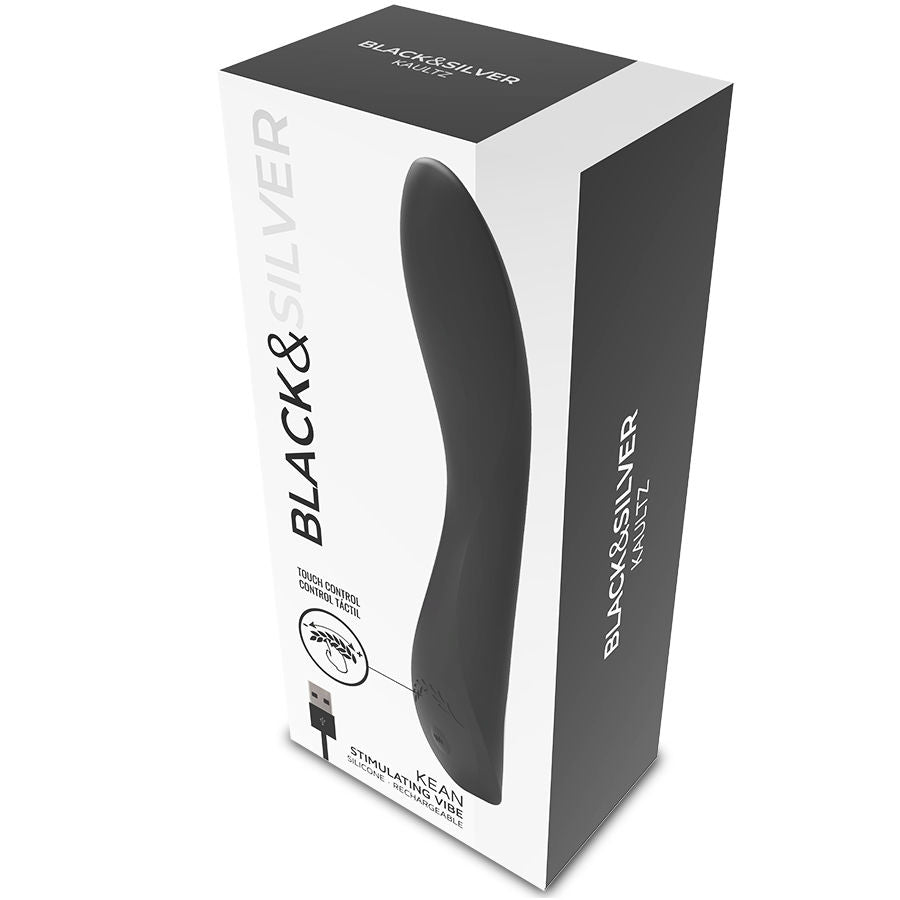 Black&Silver - Kean Vibrator Touch Control – G Spot Vibrator
