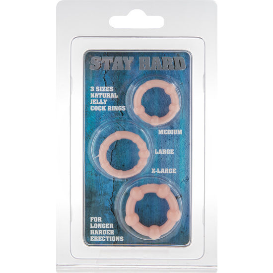 Seven Creations - Set of Three Penis Rings