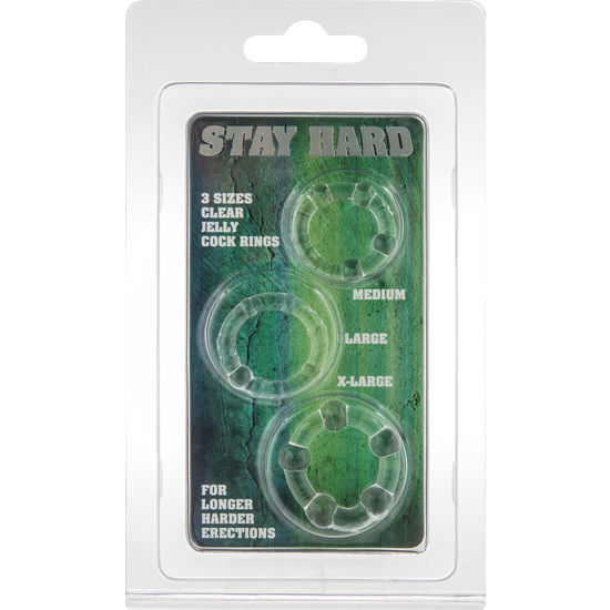 Seven Creations - Set of Three Penis Rings