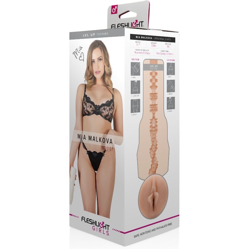 Fleshlight Girls - Mia Malkova Vagina Lvl Up – Male Masturbator