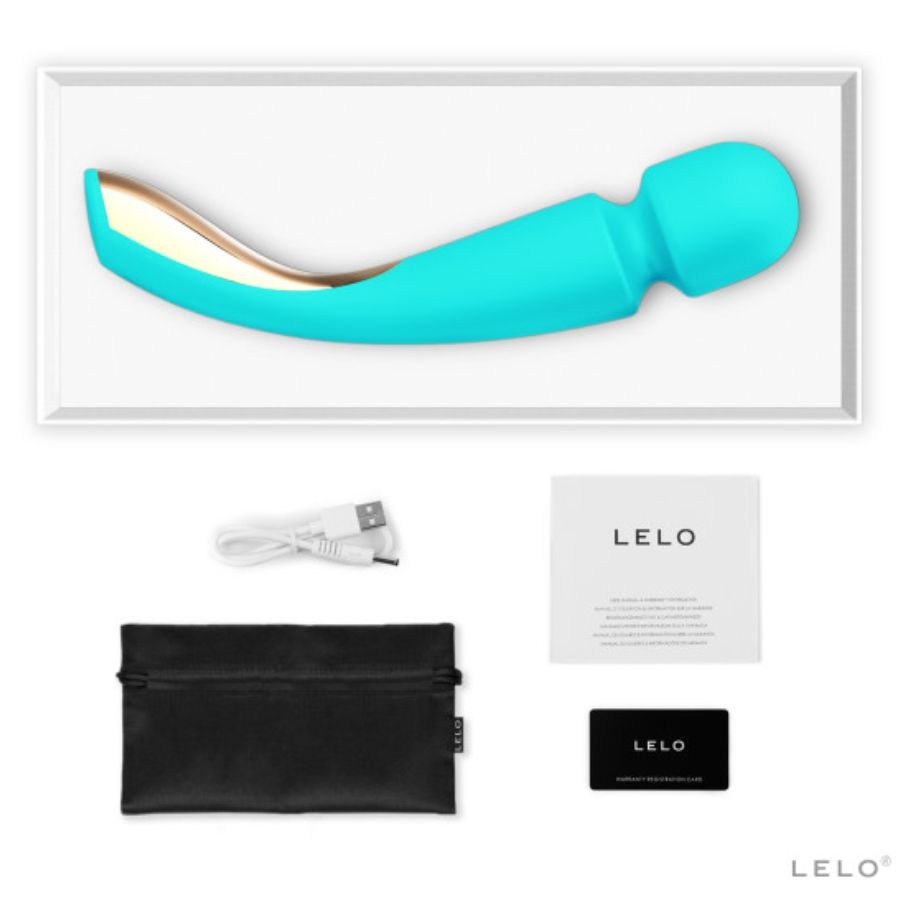 Lelo - Smart Wand 2 Turquoise – Wand Vibrator