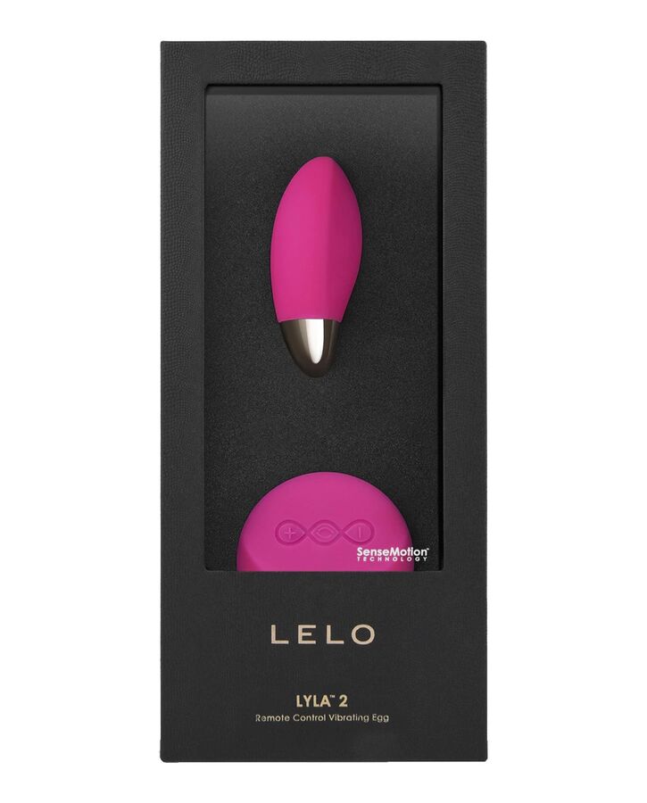 Lelo - Lyla 2 Insignia Design Edition Fuchsia Massager Egg – Clitoral Vibrator