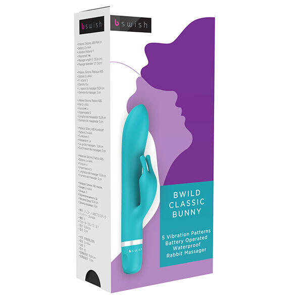 B Swish - bWild Classic Bunny Rabbit Vibrator Jade – G Spot Rabbit Vibrator