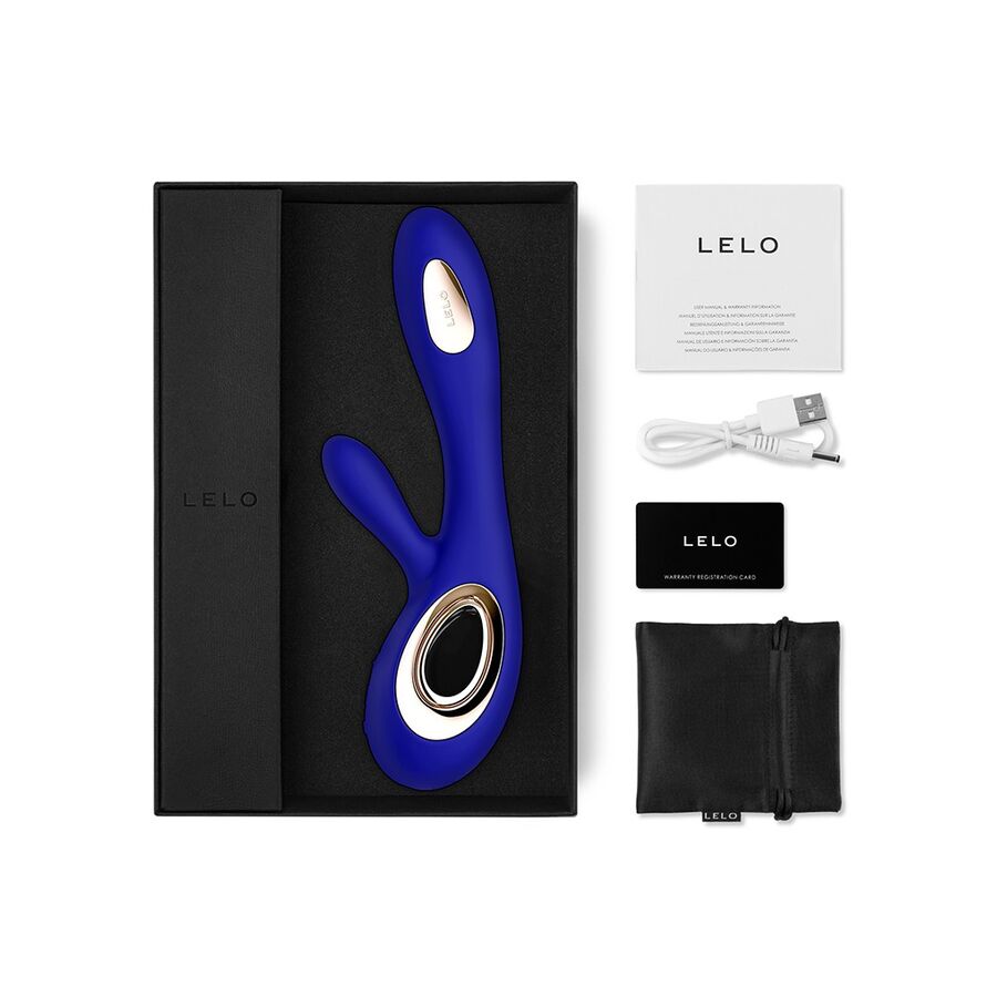 Lelo - Soraya Wave Vibrator Rabbit Midnight Blue – Rabbit Vibrator