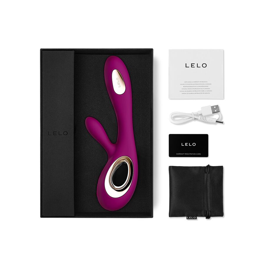Lelo - Soraya Wave Vibrator Rabbit Purple – Rabbit Vibrator