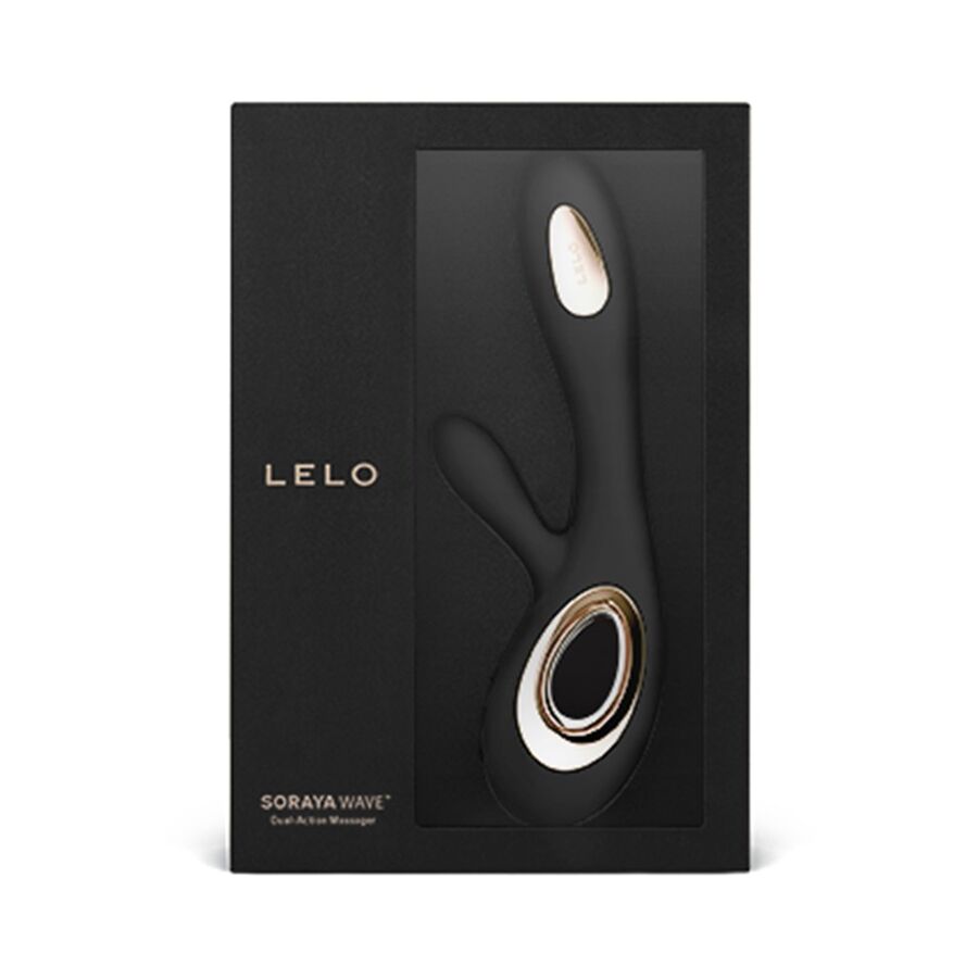 Lelo - Soraya Wave Vibrator Rabbit Black – Rabbit Vibrator