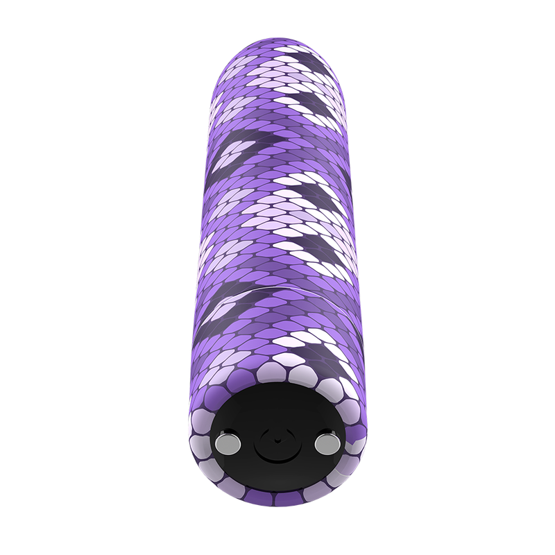Custom Bullets - Rechargeable Snake Purple Magnetic Bullet 10 Intensities – Bullet Vibrator