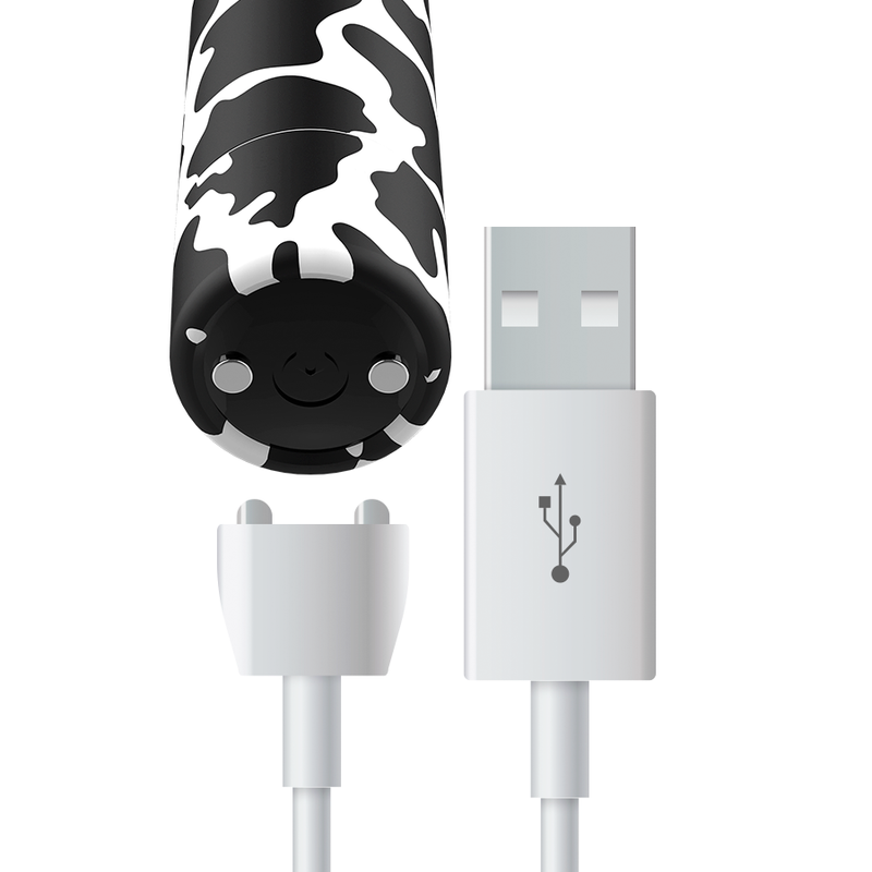 Custom Bullets - Rechargeable Cow Magnetic 10 Intensities – Bullet Vibrator
