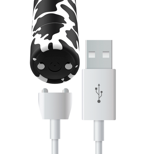 Custom Bullets - Rechargeable Cow Magnetic 10 Intensities – Bullet Vibrator
