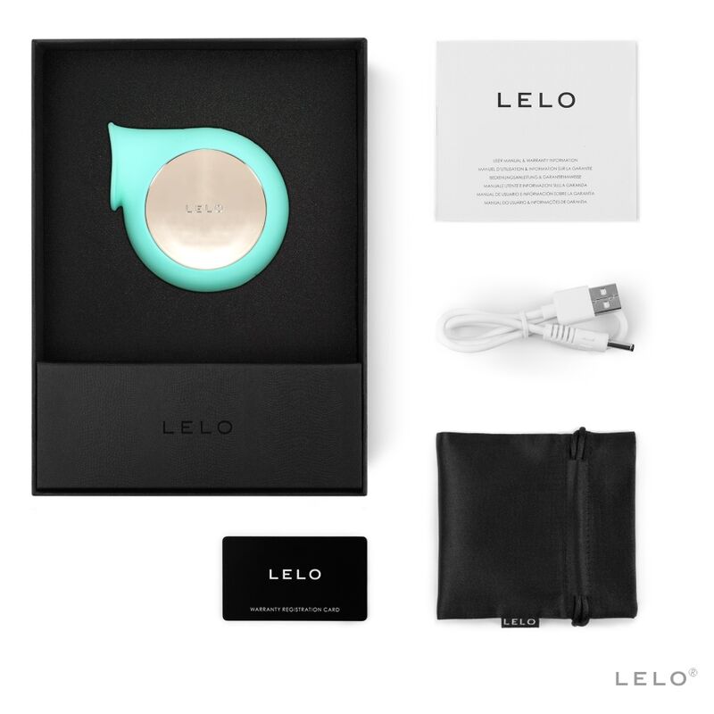 Lelo - Sila Aqua Green Clitoris Wave Stimulator – Clitoral Vibrator