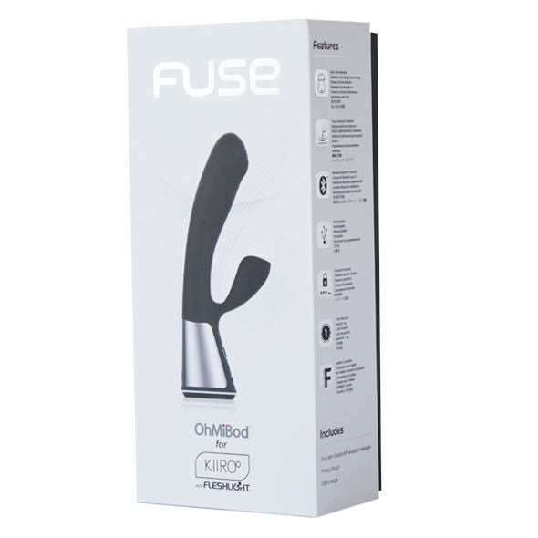Kiiroo - Ohmibod Fuse App Remote Control Black – Vibrator