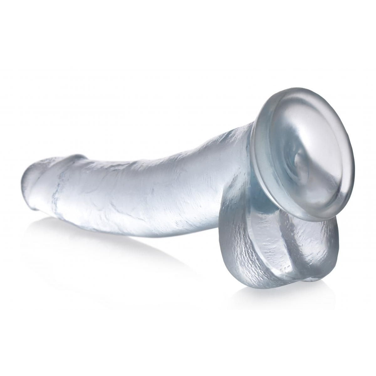 Jock C-Thru Transparent Dildo - 23 cm - 15.2 cm