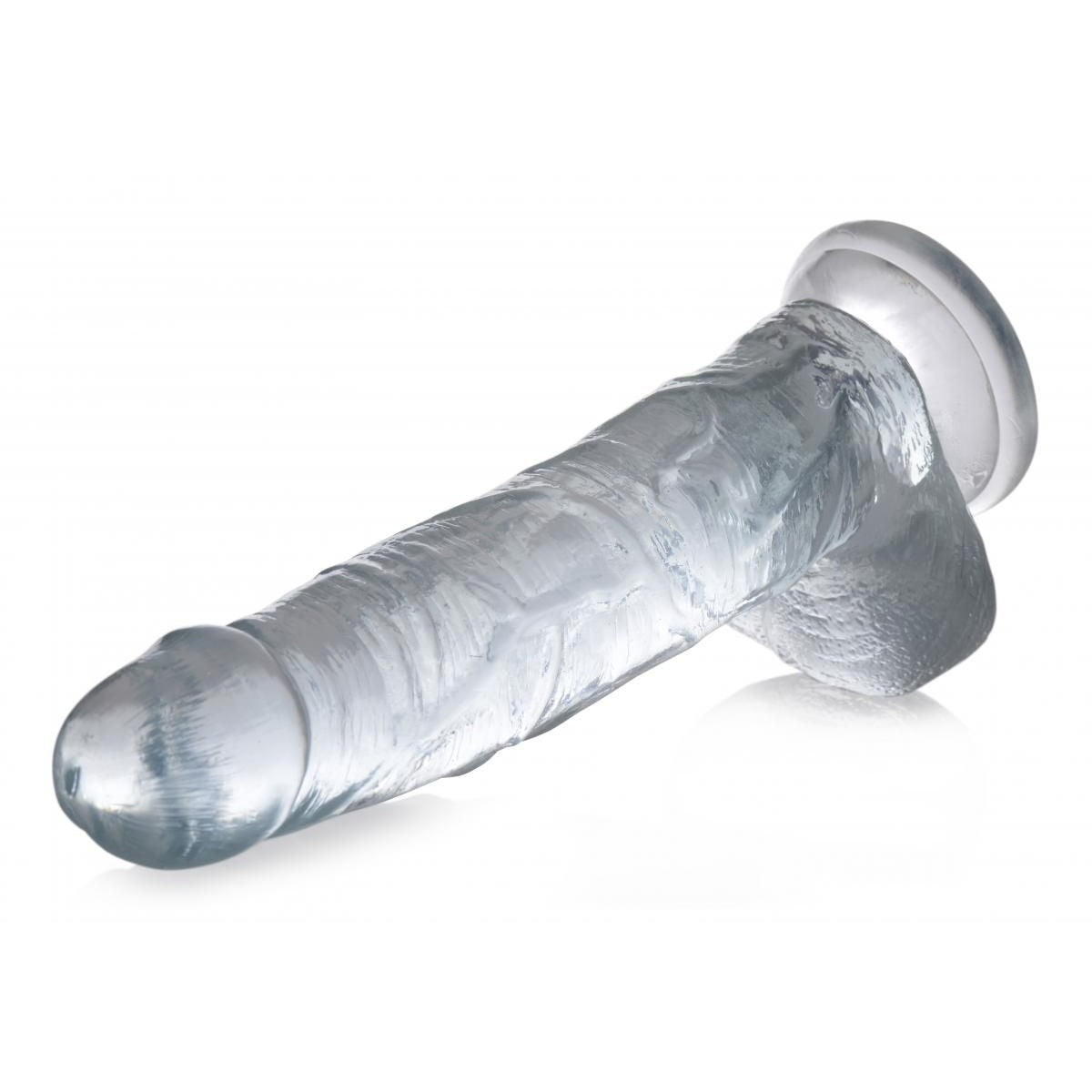 Jock C-Thru Transparent Dildo - 27 cm