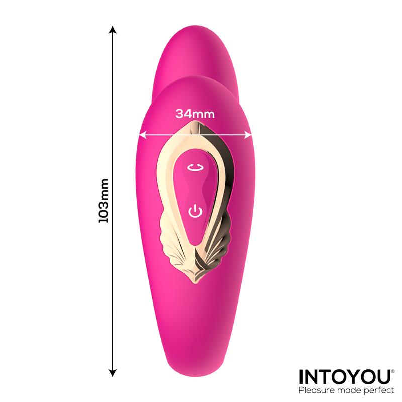 Lanty Couples Toy with 360° Oscillation and Remote | Intoyou